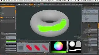 Modo Footwear Design - Lesson 3: 2. Paint Tools - Part 1