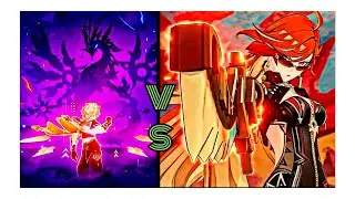 Lvl 90 Pyro traveler Vs Lvl 20 Mavuika