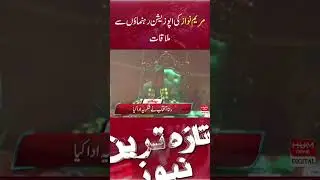 Maryam Nawaz meeting with opposition leaders