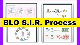 S.I.R. Process, BLO S.I.R. process, what is sir process, blo sir kaise kare