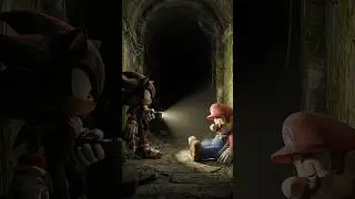 Shadow Found SUPER MARIO Inside an Abandoned Game Basement 🔦 #supermario #shadow