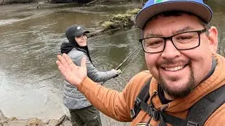 Can My Wife Catch Steelhead?? Fishing With My Better Half.