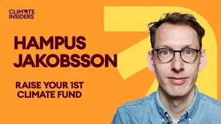 Pale Blue Dot: Tips & Tricks to Raise your 1st Climate Fund with Hampus Jakobsson