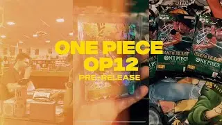 My First One Piece Pre-Release Event for OP12 | INSANE HITS | Vlog #1 