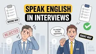 Job Interview Conversation English में Hindi के साथ | Speak English Confidently