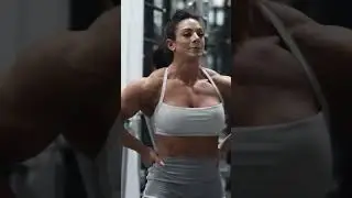 hulk Beautiful Female Bodybuilder Workout #motivation #shorts