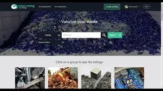 How to use Urban Mining Exchange ?