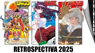 RETROSPECTIVA 2025 I Weekly Shonen JUMP/ MAGAZINE/ SUNDAY