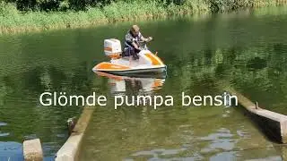 Barracuda hydro cycle retro water scooter in Sweden