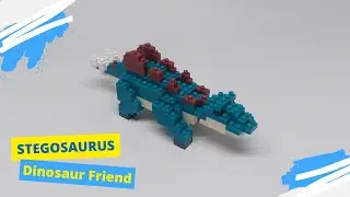DAISO Stegosaurus |  Dinosaur Block | Lego #build #block #brick #lego