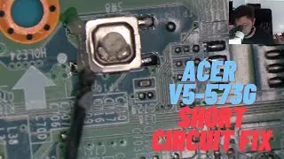 Acer Aspire V5-573G Repair - troubleshooting and short fix