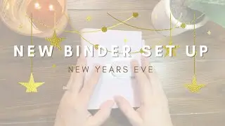New Budget Binder Set Up | New Years Eve