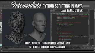 Intermediate Python in Maya, Sample Tutorial - Ch. 02