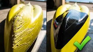 KAYAK FISHING, protezione chiglia GORILLA TAPE