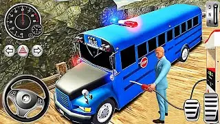 Offroad Driver Police Bus - Coach Hill Dangerous Duty Simulator - Best Android GamePlay - b2gplays#1