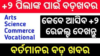 +2 Results Odisha Date 12th Results Odisha Publish On August Orissa Results