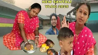  Ing Vai khatir beta songe nuka huiena//new santali vlog 2025//daily lifestyle vlog//moni official 
