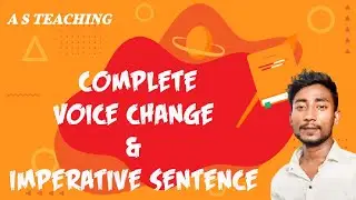 COMPLETE VOICE CHANGE | IMPERATIVE SENTENCE | ENGLISH GRAMMAR IN BENGALI | VOICE CHANGE IN BENGALI |