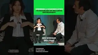 Openness & Communication to Establish an Inclusive Environment! #Shorts