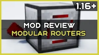 Modular Routers | Minecraft mod 1.16+