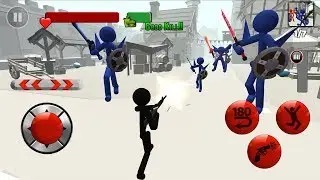 Stickman 3D Shooting Part 1 (by Nlazy Free Action And Adventure games) / Android Gameplay HD