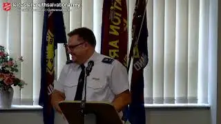 Sunday 7th July 2024 - Farewell of Major Carl Huggins and Major Michelle Lovegrove-Huggins