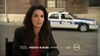 Rizzoli & Isles Behind the scenes season 2 with Angie Harmon