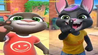 Talking Tom Cat New Game 2026 vs Talking Becca Game (Concept) Android Gameplay