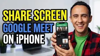 How to Share Screen on Google Meet for iPhone