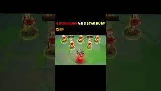 ALICE 4 STAR RUBY VS REGULAR 3-STAR RUBY #mcgg #magicchessgogo