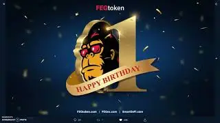 Feg Token | $ Happy Birth Day Feg Token | Smart Defi Count Down