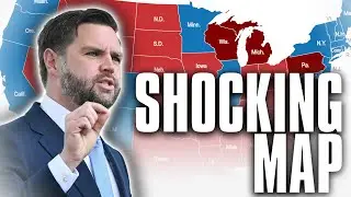 NEW 2028 ELECTION PREDICTION MAP BASED ON THE LATEST DATA AND ANALYSIS!