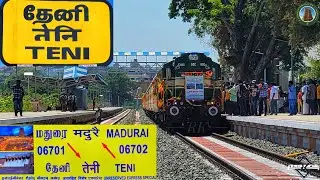 MADURAI - TENI FIRST DAY REGULAR RUN AFTER 12 YEARS 😍 | FULL JOURNEY COMPILATION MADURAI TO TENI