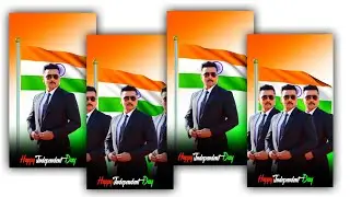 independence day status video editing tutorial in kinemaster Tamil | Luna Tech Tamil