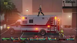 BACKSTAGE BRAWL 8 WAY FEMALE  - WWE2K25