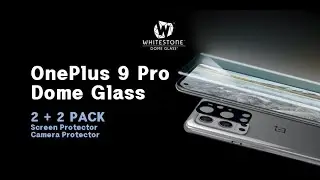 [Whitestone] OnePlus 9 Pro Dome Glass Installation Video _ Official