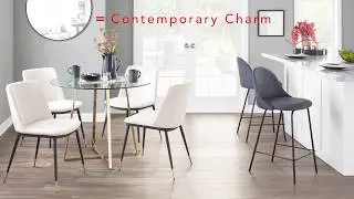Contemporary Casual Dining by LumiSource