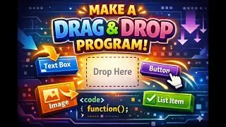 Make Your Own Drag & Drop Program (No Libraries!) | Beginner Friendly