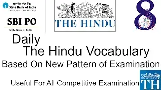 25 January Daily Vocabulary of The Hindu,The Economic Times & Best  Editorial Idioms/phrases