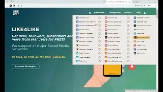 طريقة الحصول علي اكثر من 10000 الف نقطة في موقع Like 4 Like بدون تجميع