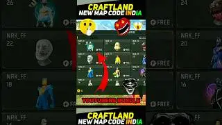 UNLIMITED DIAMONDS 💎 MAP CODE 🤫 IN FREE FIRE | CRAFTLAND CODE 😱#trending#freefire#freediamonddimond