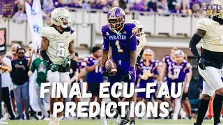 HTC: Final ECU-FAU Predictions | Robbie LaStella from FAU Owl's Nest | Game Picks