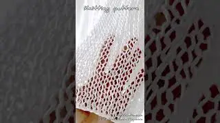 🤍Women&rsquo;s mesh crop top and knitting pattern🤍