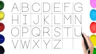 Learn ABCD Alphabets and numbers counting 123.Shapes for kids and Toddlers.ABC phonics song.