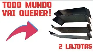 FORMA PARA LAJOTA/BOVEDILHA - aprenda como fazer lajota ou bovedilha para laje.