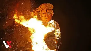 Трамп в огне! Мировые лидеры были сожжены заживо во время дикого новогоднего ритуала в Колумбии |...
