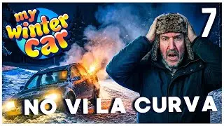 Justo Cuando Todo Iba Bien… ¡Accidente! 💥 EP.7 | My Winter Car Gameplay Español