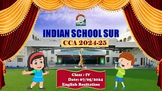 CCA 2024 - English Recitation Class 4