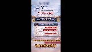 VITEEE 2026: Official Entrance Exam Schedule and Important Dates for VIT Engineering Admissions