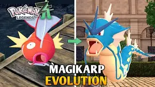 How To Evolve Magikarp Into Gyarados In Pokemon Legends: Z-A | Lumiose City Pokedex